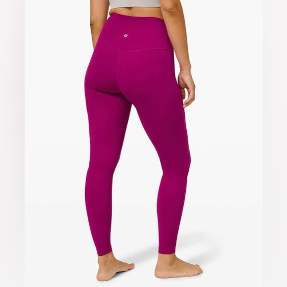 Lululemon Align Leggings 28” Deep Fuschia